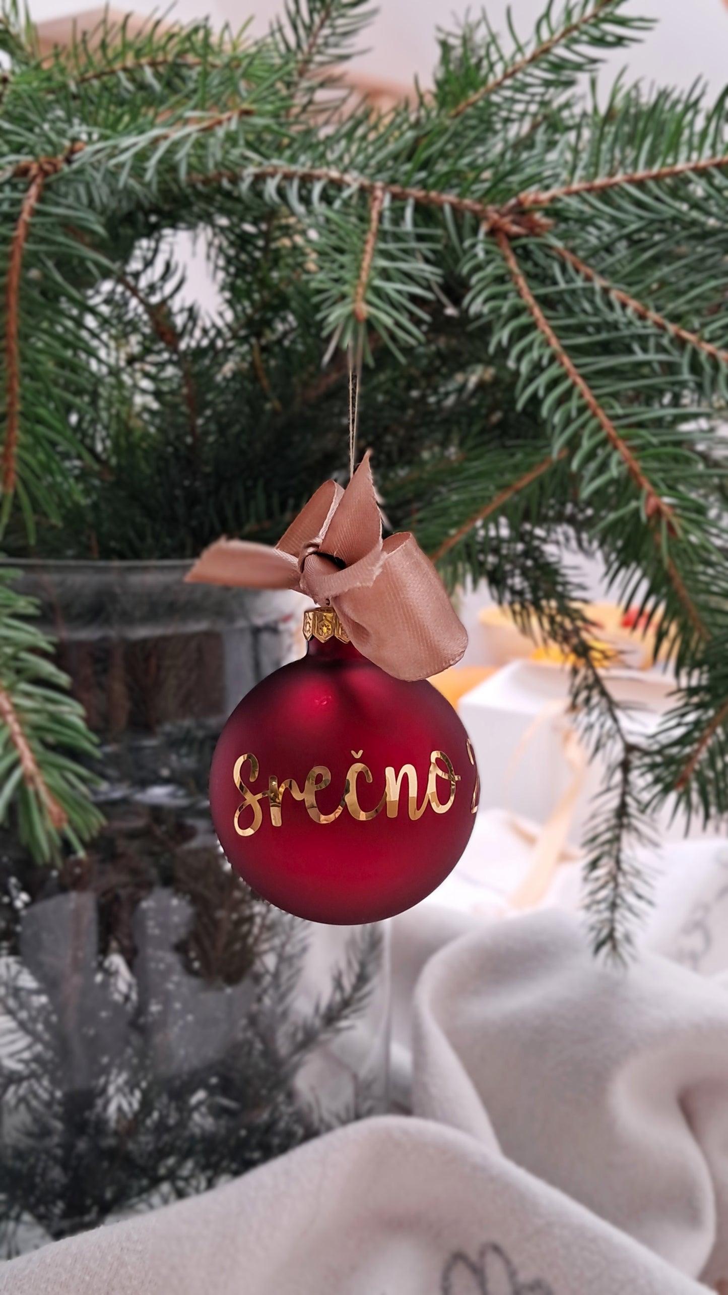 Paket božičnih bunkic z novoletnimi voščili