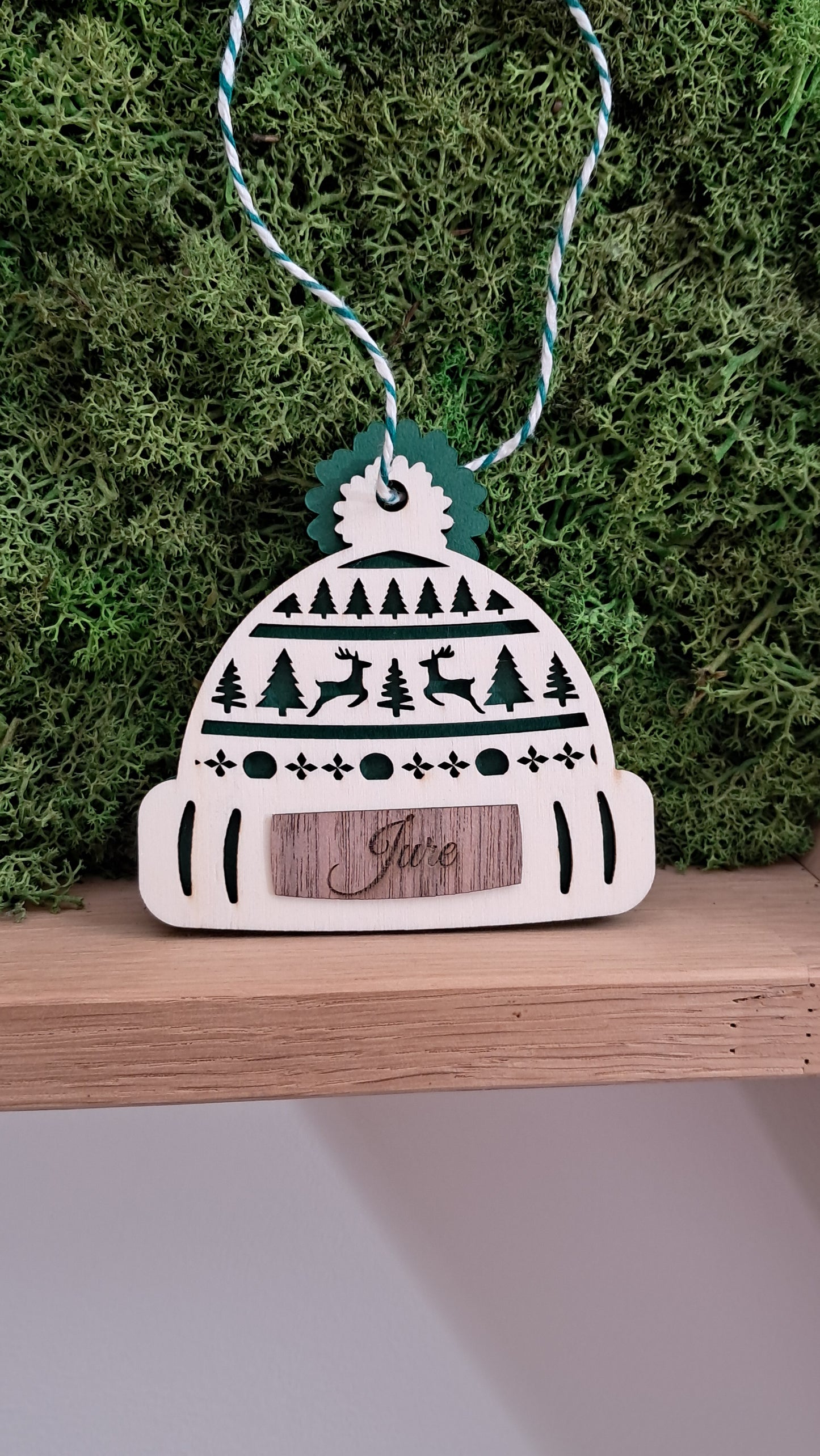 Personalized New Year Ornaments – Hats with Names